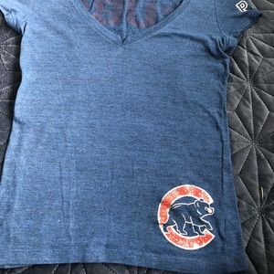 Pink victorious secret cubs tee